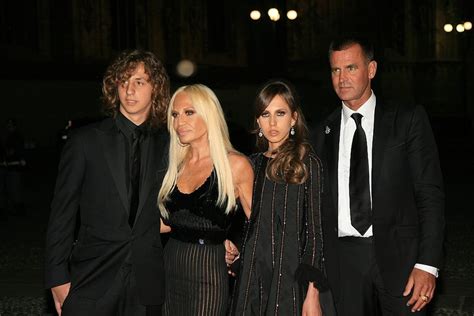 daniel beck figlio di donatella versace|donatella versace daughter.